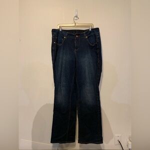 Women’s Jag Jeans Dark Blue Flare & Wide Leg Women's Jeans